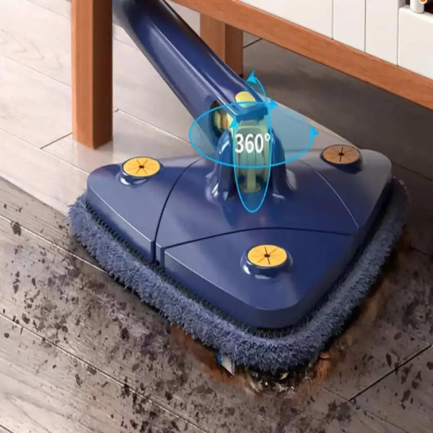 La Mopa 360º que hace el trabajo sucio por ti (y sin tocar ni una gota de agua)