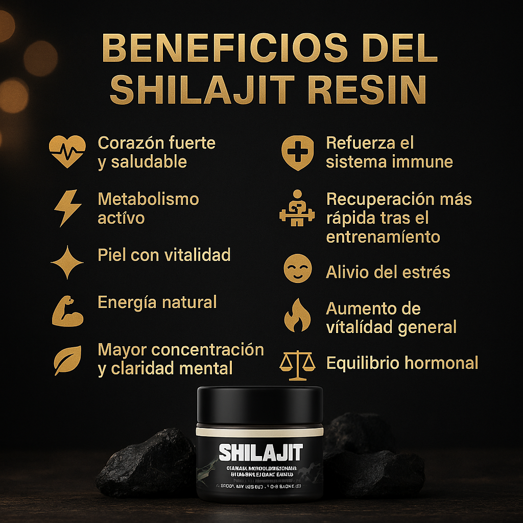 Resina del Shilajit: El oro negro que despierta al animal que llevas dentro.
