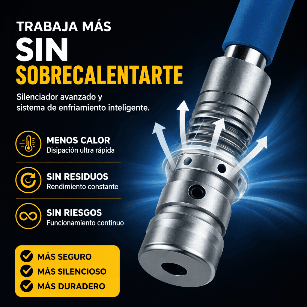 Pistola Fijadora de Clavos Portátil (50 Clavos Gratis🎁 + Kit Protector)