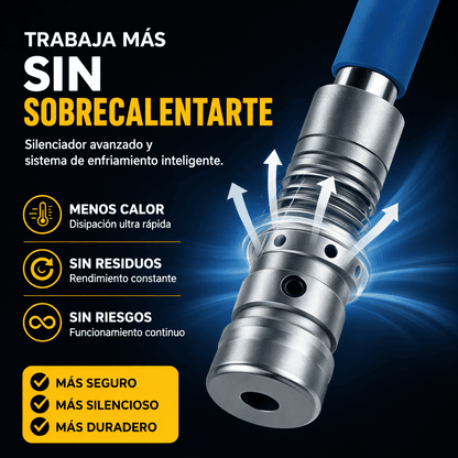 Pistola Fijadora de Clavos Portátil (50 Clavos Gratis🎁 + Kit Protector)