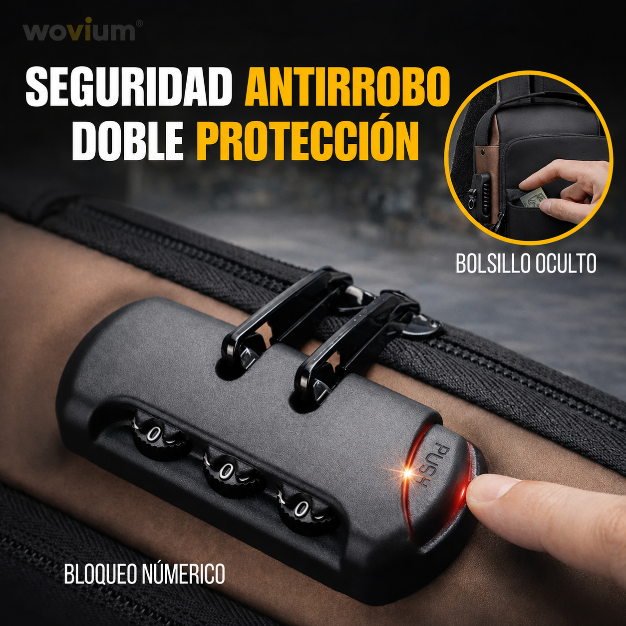 FashionLock™ - Bolso Antirrobo
