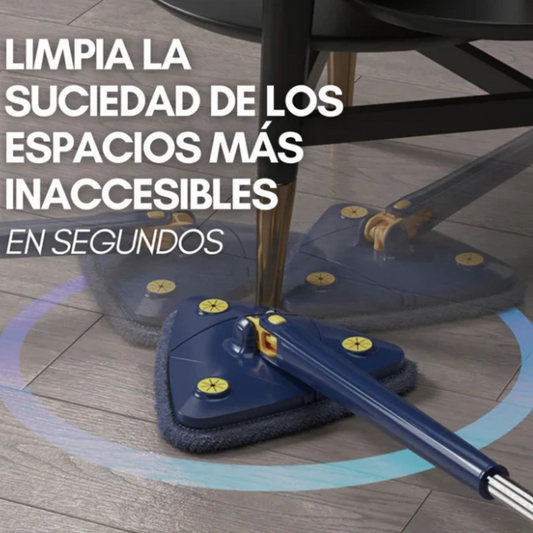 La Mopa 360º que hace el trabajo sucio por ti (y sin tocar ni una gota de agua)